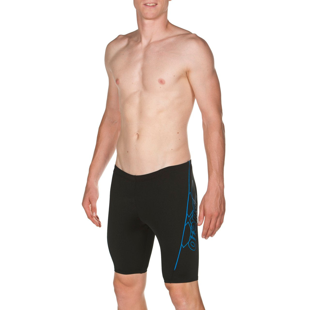 Arena Mens Bayron Jammer Black Pix-Blue