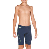 Arena Boys Bayron Jr Jammer Navy-Shiny Green