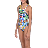 Arena Girl's Frolic Jr Tech Back One Piece