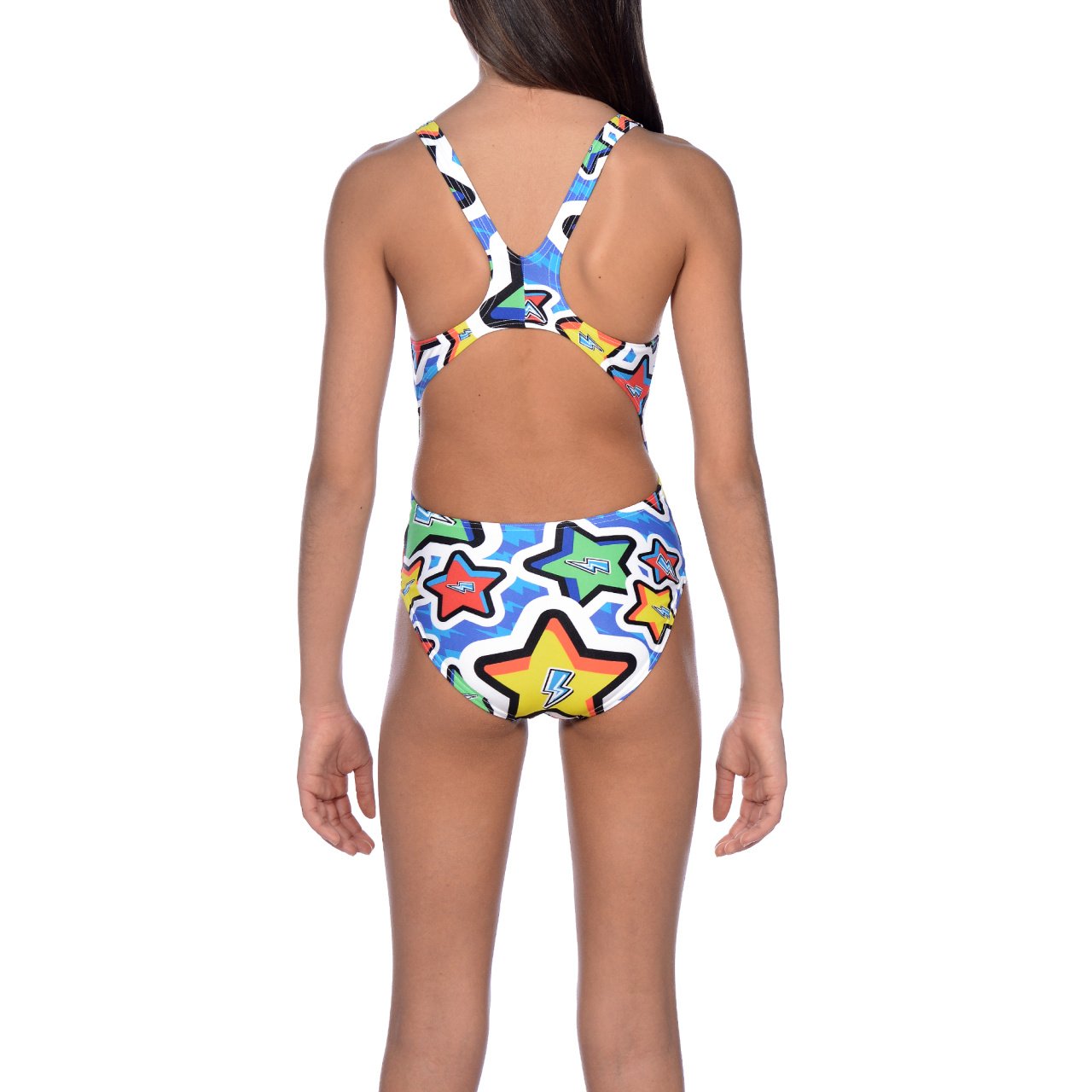 Arena Girl's Frolic Jr Tech Back One Piece