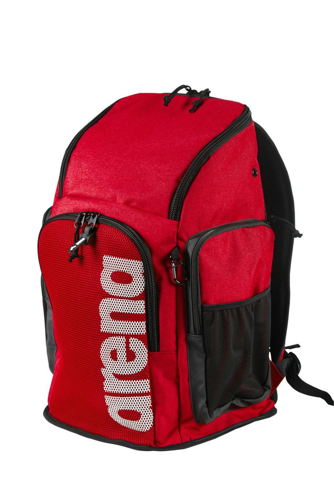 Arena Team BackPack 45 Back Pack Red Melange – Arena Water Instinct NZ