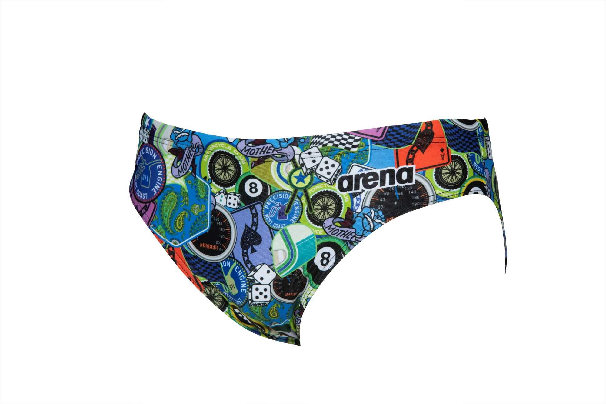 Arena Men's Phantasy Moto Patches Brief