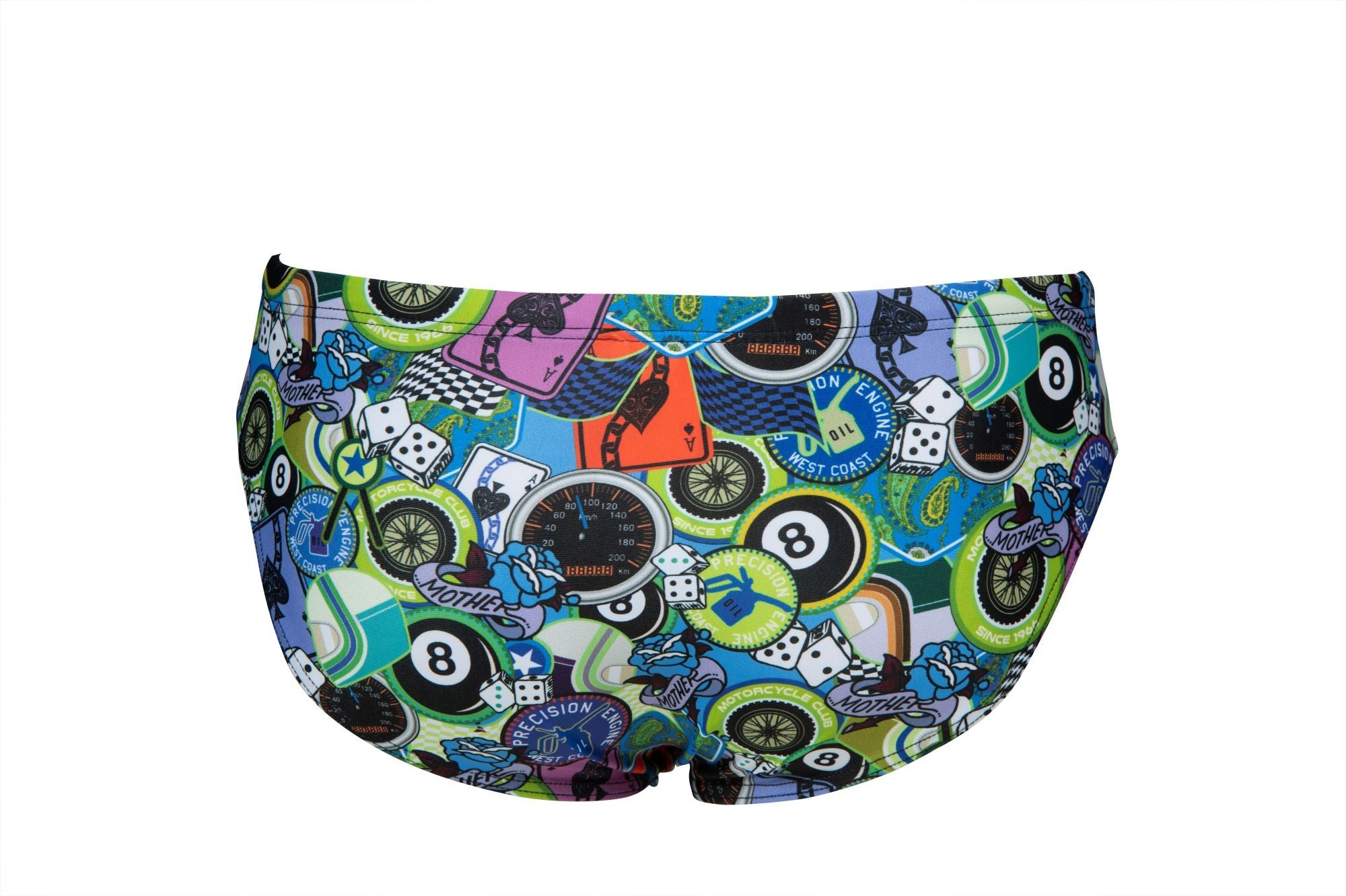 Arena Men's Phantasy Moto Patches Brief