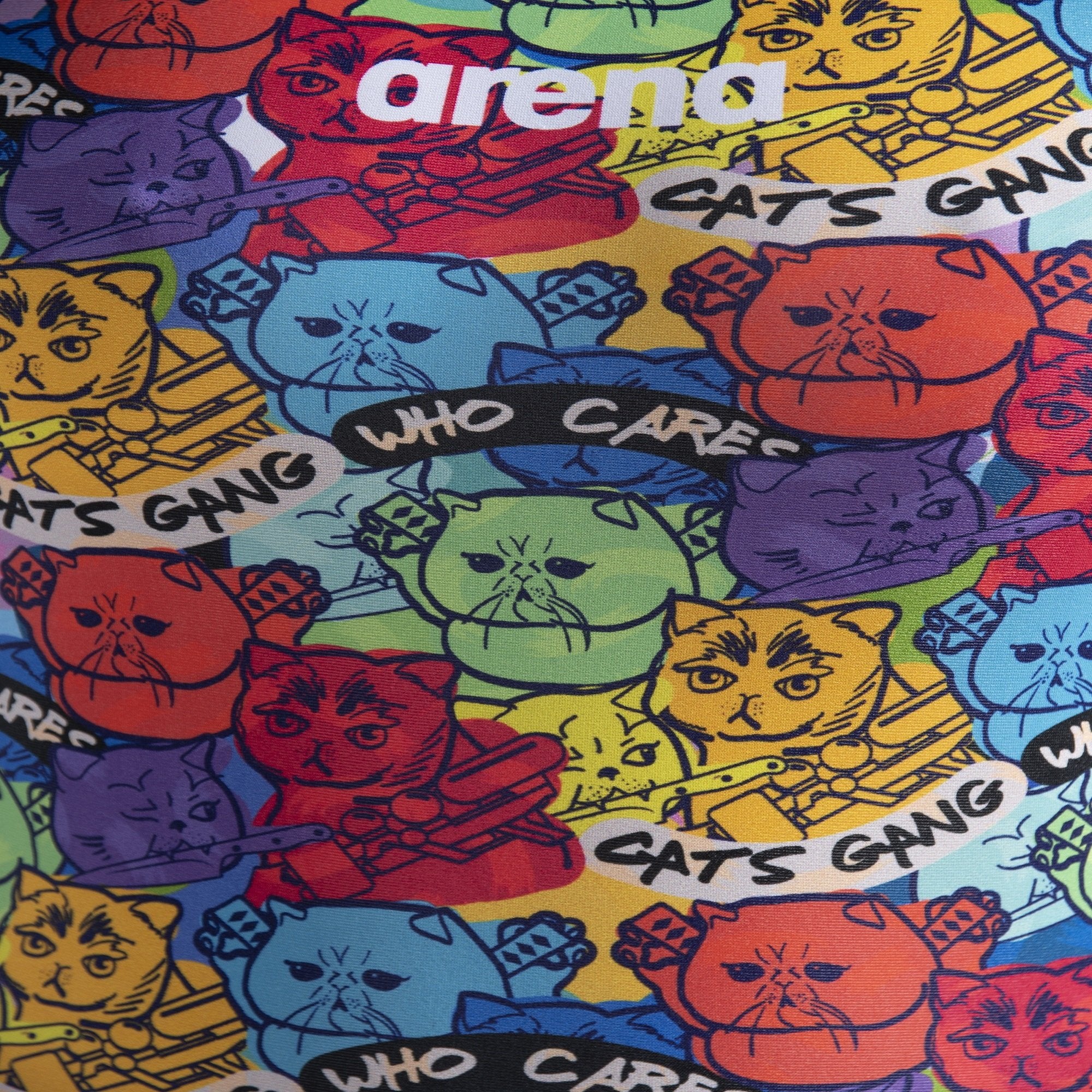 Arena W Swim Tech High Phantasy Print Meow