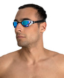 Cobra Core Swipe Goggle - Mirror Blue-Silver