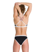 Arena Team Stripe 2 Piece Black-White