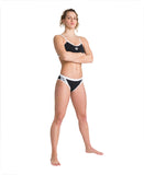 Arena Team Stripe 2 Piece Black-White