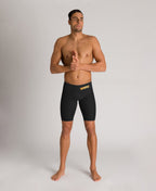 Arena Mens Powerskin Carbon Glide Jammer Black-Gold