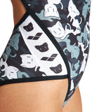 Crazy Camo Cats Superfly Swimsuit Women