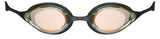 Arena Cobra Swipe Mirror - Yellow Copper-Black