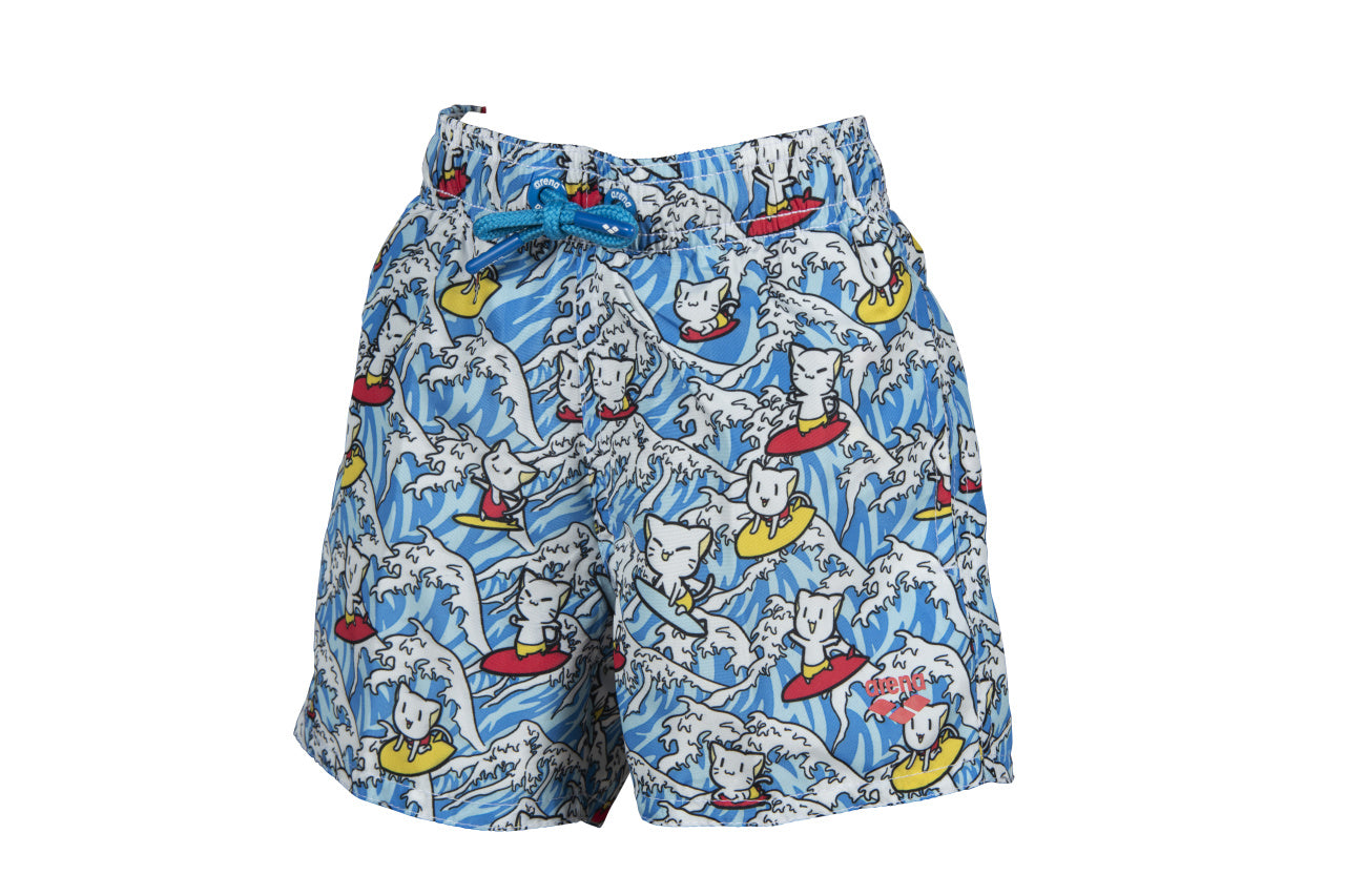 Arena Kids Surfing Boy Boxer - Turquoise Multi