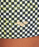 Arena Girl's Allover Short Junior - White Multi