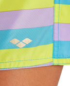 Arena Girl's Allover Short Junior - Lilac Multi