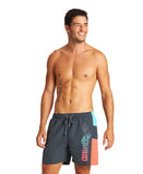 Arena Men's Optimal Boxer - Asphalt-Martinica-Floreale