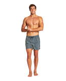 Arena Men's Fundamentals Allover Short - Navy Multi