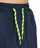 Arena Boy's Brampton Junior Short - Navy-Soft Green