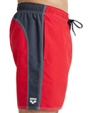 Arena Men's Fundamentals Bicolour Boxer - Red-Asphalt