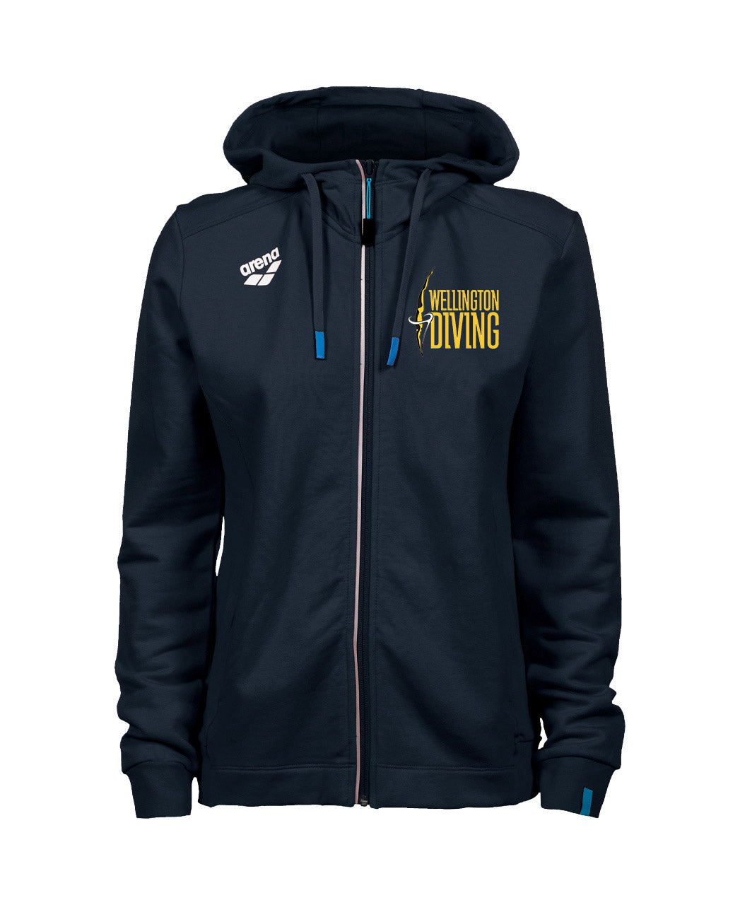 Wgtn Dive Women's Team Hooded Jacket Panel