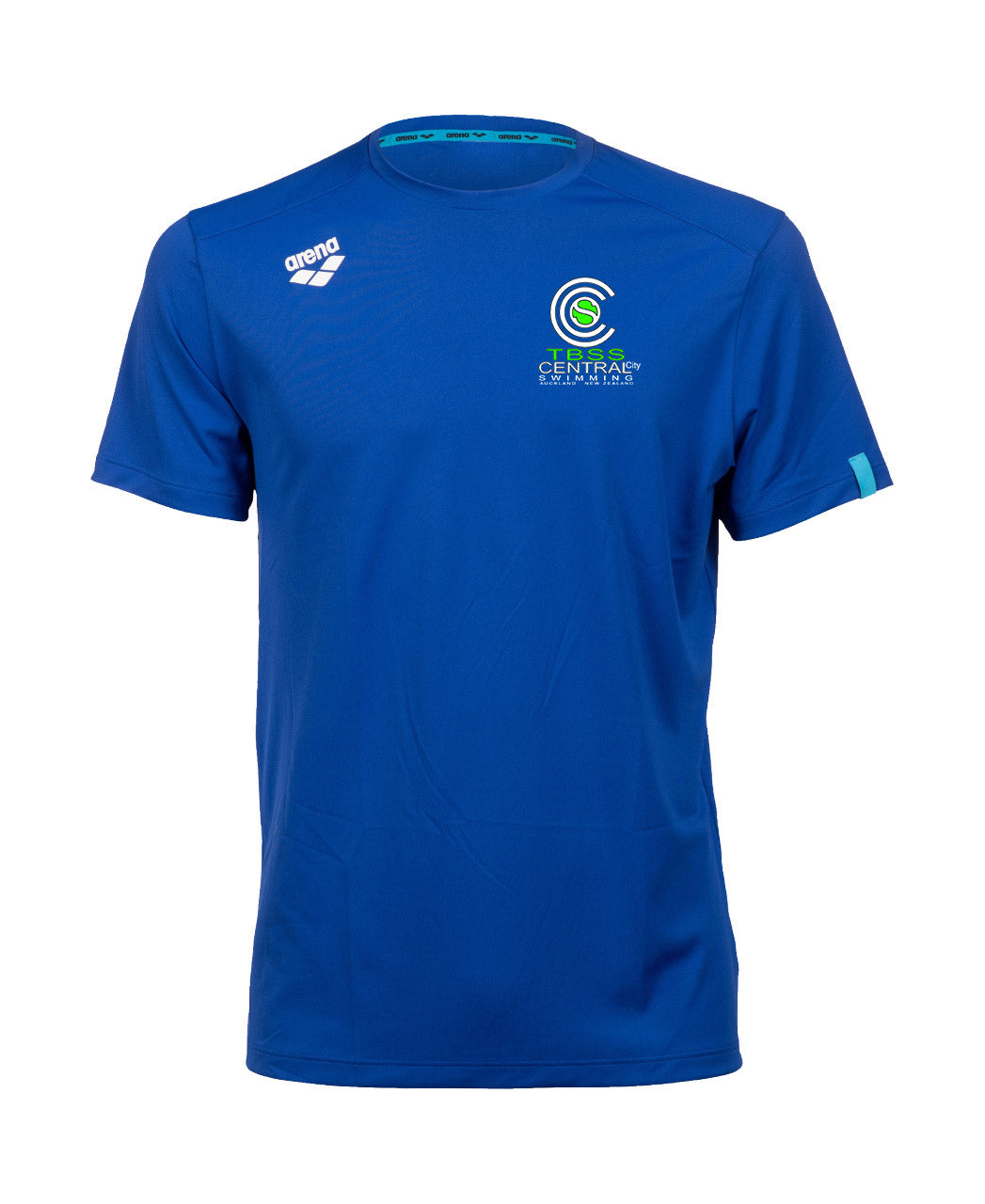 TBSS Central City Swimming Unisex Team Solid T-Shirt - Royal