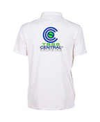 TBSS Central City Swimming Unisex Team Solid Polo - White