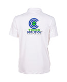 TBSS Central City Swimming Unisex Team Solid Polo - White