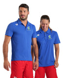 TBSS Central City Swimming Unisex Team Solid Polo - Royal