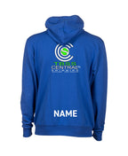 TBSS Central City Swimming Unisex Team Hooded Jacket Panel - Royal