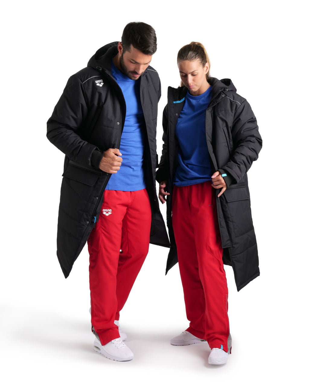 Arena Team Parka Solid Jacket - Black