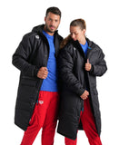 Arena Team Parka Solid Jacket - Black