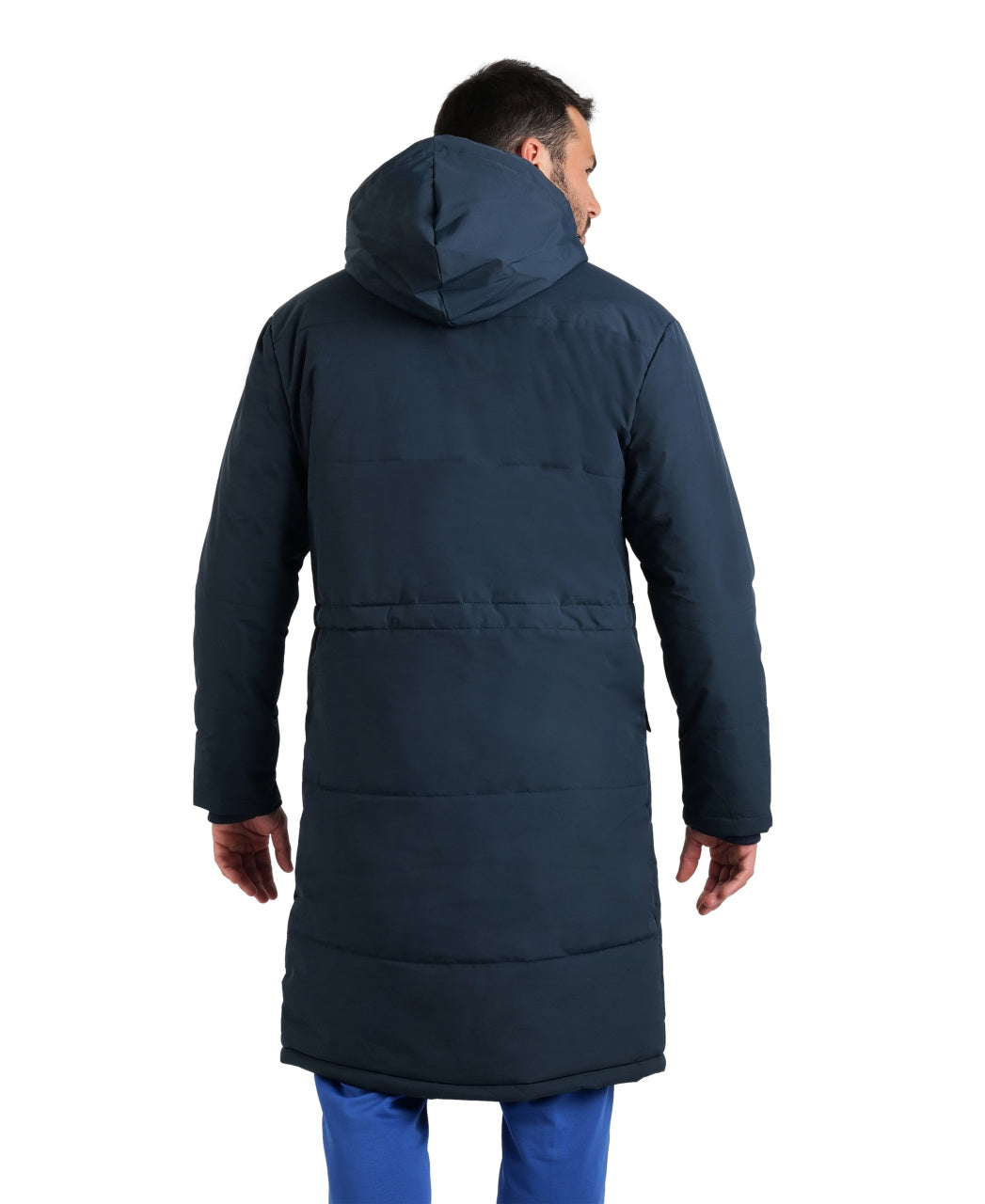 Arena Team Parka Solid Jacket - Navy