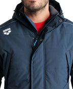 Arena Team Parka Solid Jacket - Navy