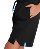 JR Team Bermuda Unisex Panel Short - Black
