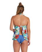 Arena Women's Printed  Bandeau Tankini - Martinica Multi-Atlantic