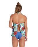 Arena Women's Printed  Bandeau Tankini - Martinica Multi-Atlantic