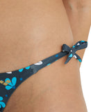 Arena Women's Printed Triangle Two Piece - Asphalt Multi