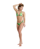 Arena Women's Printed Triangle Two Piece - Leaf Multi