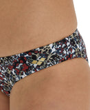Arena Women's Printed Bandeau Two Piece - Burgundy Multi