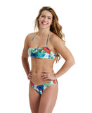 Arena Women's Printed Bandeau Two Piece - Martinica Multi
