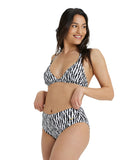Arena Women's Printed Halterneck Two Piece - Black Multi