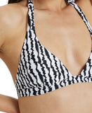 Arena Women's Printed Halterneck Two Piece - Black Multi