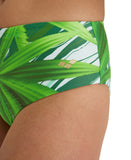 Arena Women's Printed Halterneck Two Piece - Leaf Multi