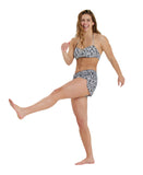 Arena Women's Printed Short - Black Multi