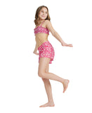 Arena Girl's Printed Short Jr - Freak Rose Multi