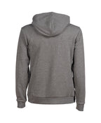 Unisex Arena Icons Hooded Sweat Solid Dark Grey Melange-White-Black