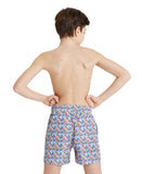 Arena Boy's Printed Jr Boxer - White Multi