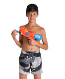 Arena Boy's Printed Jr Boxer - Grey Multi