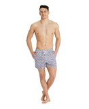 Arena Men's Printed Beach Short - White Multi