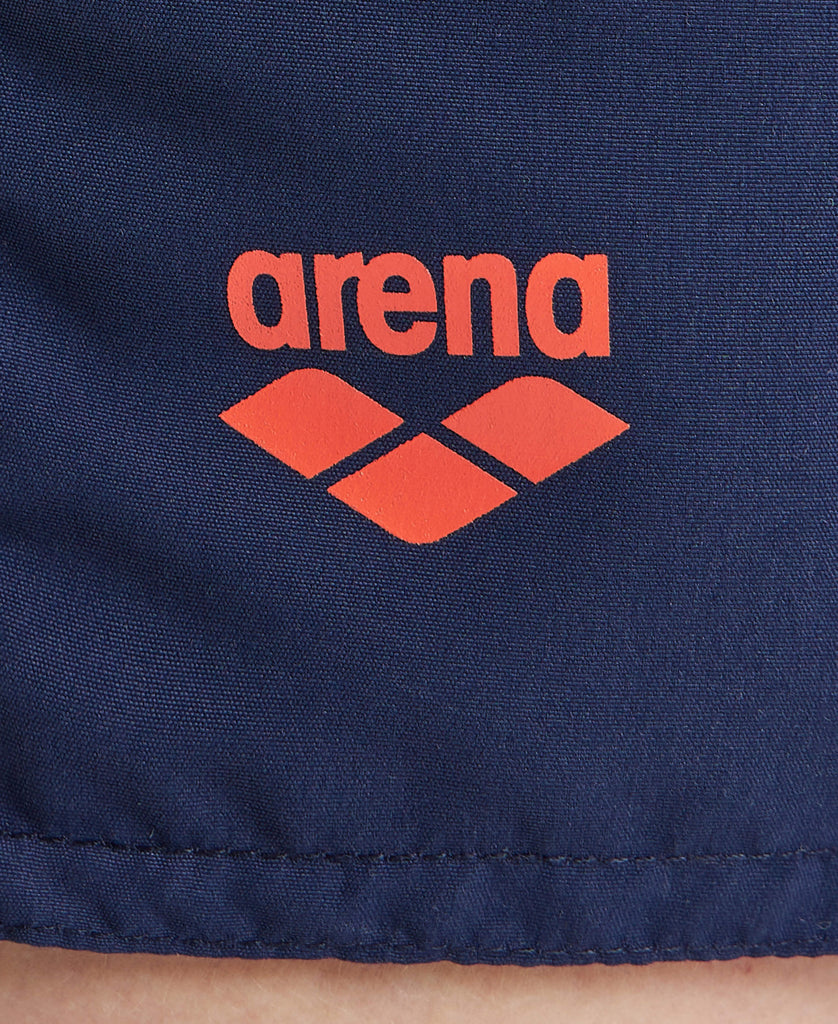 Arena Boy's Logo Jr Short - Navy-Floreale