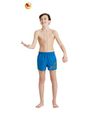 Arena Boy's Logo Jr Short - Atlantic-Sorbet