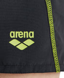 Arena Boy's Essential Jr Boxer - Black-Soft Green